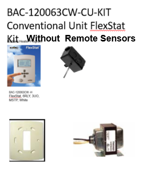 BAC-120063CW-CU-KIT (Without Remote Space Sensors)