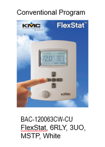 BAC-120063CW-CU FlexStat (Conventional Program)