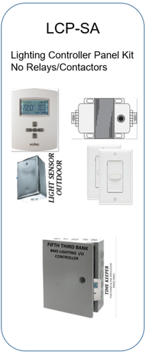 LCP-SA Lighting Control Panel Kit (No Relays or Contactors)